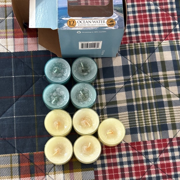 Yankee Candle Other - Yankee Candle Ocean Water Scented Tealight Candles